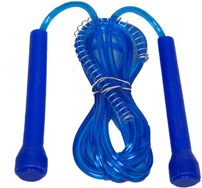 

ILARTE premium pencil skipping rope Freestyle Skipping Rope(Blue, Length: 254 cm)
