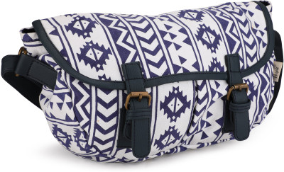 

People Women Casual Multicolor Canvas Sling Bag