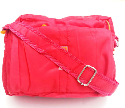 

Gift Collection Men Casual, Formal Red Polyester Sling Bag