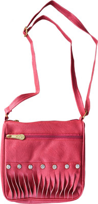 

Retails Infinity Women Casual Pink PU Shoulder Bag