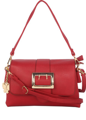 

Butterflies Women Evening/Party Red PU Sling Bag