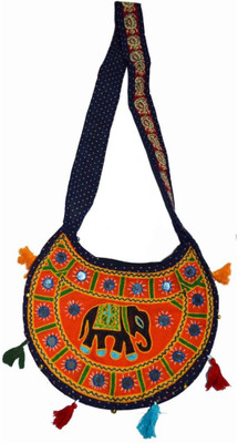 

Arena Fashion & Décor Women Casual Multicolor Cotton Sling Bag