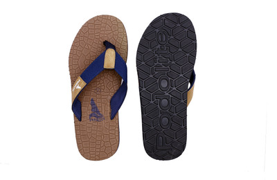 

PODOLITE Brick MCP Flip flop and House slippers Flip Flops, Brown21