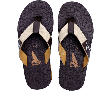

PODOLITE Brick MCP Flip flop and House slippers Flip Flops, Brown22