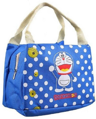 

ClickUS Cartoon-Portable-Insulated-Canvas-Lunch-Bag-Thermal-Food-Picnic-Lunch-Bags-Cooler-Lunch-Box-Bag Small Travel Bag(Blue)