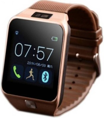 

Gazzet4G DZ09-GOLDEN VGT-A7 lenevo 4G smart watch with camera, memory card and sim card support and fitness tracker Smartwatch Smartwatch(Brown Strap Free Size)