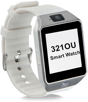 

Maxim DZ09 White Smartwatch(White Strap Free Size)