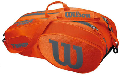 

Wilson TennisBag Team III 6 KIT BAG(Orange, Kit Bag, Orage