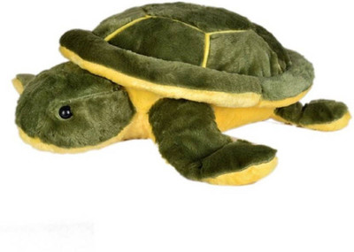 

TRAGBARE TORTOISE SOFT TOY - Stuffed Soft Plush Soft Toy Green Tortoise soft toy for return gift, birthday gifts - 26 cm(Multicolor)