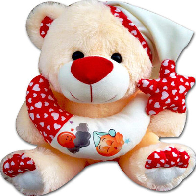 

Paris Gift Corner Cute Moon star Teddy Soft Furr Toy - 20 inch(Multicolor)