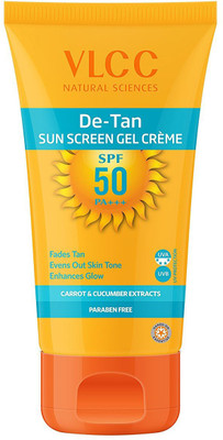 

VLCC De Tan Sunscreen Gel Creme - SPF 50 PA+++ (100 g) - SPF 50 PA+++(100 g)