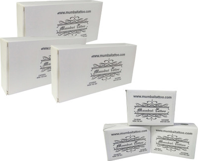 

Mumbai Tattoo 5RL,7RS,7M1 & 5RT,7RT,9FMT Disposable Round Liner, Round Shader, Magnum Shader Tattoo Needles(Pack of 150)
