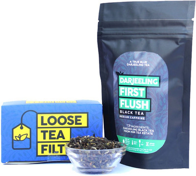

The Tea Trove Darjeeling First Flush Tea Helps Digestion & Anti-oxidants Herbs Black Tea(50 g, Pouch)