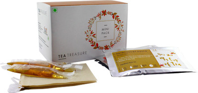 

TeaTreasure Princess Of Green Tea Sample Mini Pack - Assorted Green Tea(30 g, Box)