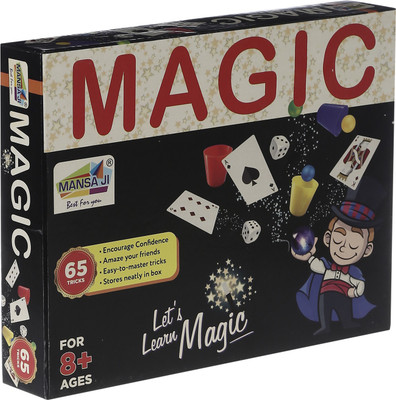 

Mansaji Facinating Magic kit with 65 tricks 65 Magic Tricks(Age: 8)