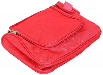 

Kuber Industries Waterproof Travel Bag Beauty Make Up Toiletry Wash Bag Zipper Cosmetic Case Organiser Party, Picnic Easy Carrying Travel Toiletry Kit(Pink)