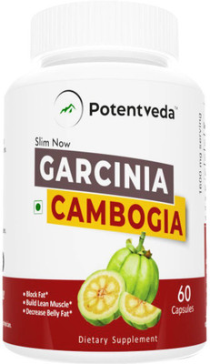 

potentveda Garcinia Cambogia Extract weight loss for Men & Women (70% HCA) 60 Capsules(60 No)