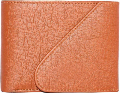

SP Men Tan Artificial Leather Wallet(3 Card Slots)