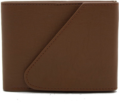 

DELMA Men Brown Artificial Leather Wallet(6 Card Slots)