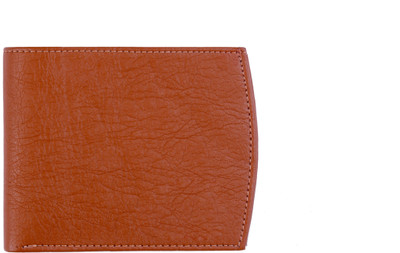 

Trendy Trotters Men Formal Tan Artificial Leather Wallet(5 Card Slots)