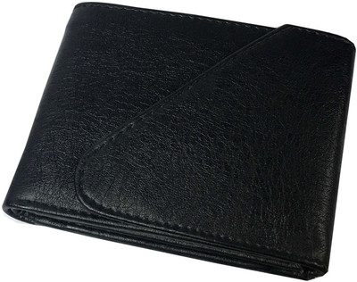 

rozvolt Boys Black Artificial Leather Wallet(3 Card Slots)