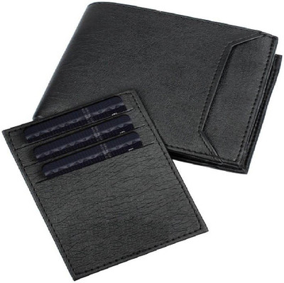 

Xlivo Men Black Artificial Leather Wallet(6 Card Slots)