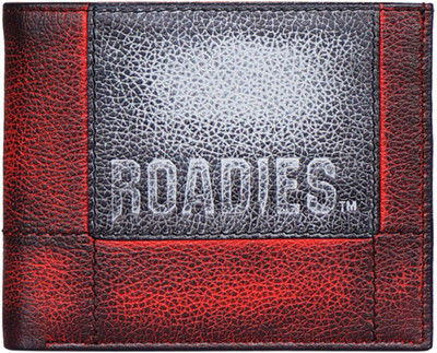 

Roadies Men Red Genuine Leather Wallet(6 Card Slots)