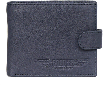 

Roadies Men Black Genuine Leather Wallet(3 Card Slots)