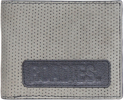 Roadies Men Green Genuine Leather Wallet(8 Card Slots), Olive