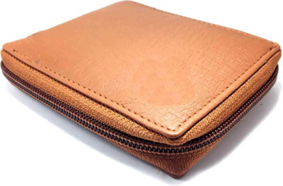 

SP Men Tan Artificial Leather Wallet(4 Card Slots)