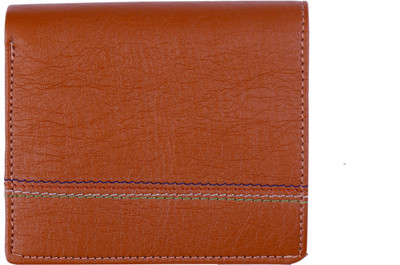 

Trendy Trotters Men Casual Tan Artificial Leather Wallet(5 Card Slots)