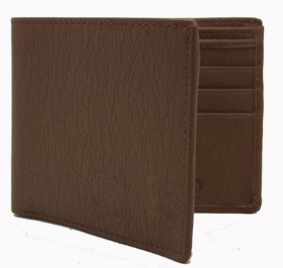 

Nietz Men Brown Artificial Leather Wallet(10 Card Slots)