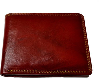 

TrendBizz Men Brown Genuine Leather Wallet(7 Card Slots)