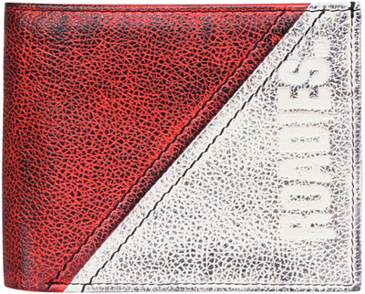 

Roadies Men Red Genuine Leather Wallet(3 Card Slots)
