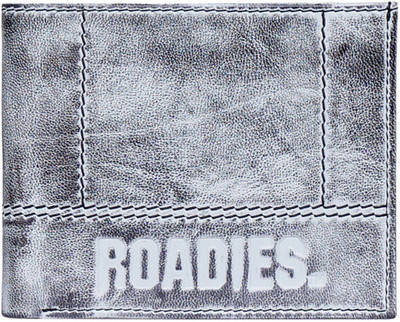 

Roadies Men Grey Genuine Leather Wallet(6 Card Slots)