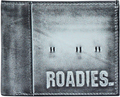 

Roadies Men Grey Genuine Leather Wallet(3 Card Slots)