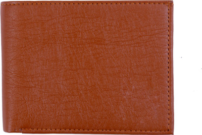 

Trendy Trotters Men Casual Tan Artificial Leather Wallet(5 Card Slots)