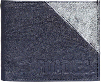 

Roadies Men Black Genuine Leather Wallet(3 Card Slots)