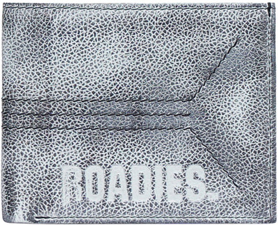 

Roadies Men Grey Genuine Leather Wallet(3 Card Slots)
