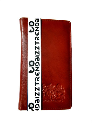 

TrendBizz Men Brown Genuine Leather Wallet(14 Card Slots)