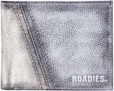 Roadies Men Beige Genuine Leather Wallet(6 Card Slots)
