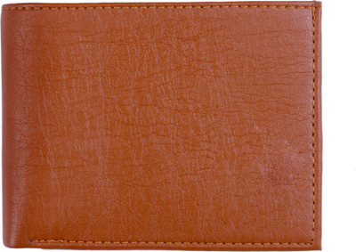 

Trendy Trotters Men Casual Brown Artificial Leather Wallet(5 Card Slots), Tan