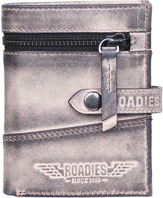 

Roadies Men Pink Genuine Leather Wallet(4 Card Slots)