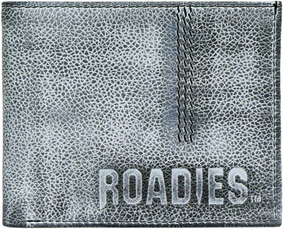 

Roadies Men Grey Genuine Leather Wallet(6 Card Slots)