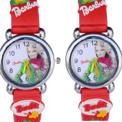 RedDiamond Barbie Analog kids watch (packof2) Watch - For Girls