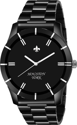 

HOUSTON YORK HY002 HY002 Time walker Black Analog Watch - For Men