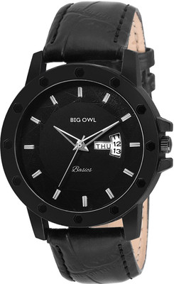 

BigOwl Black Premium Collection Black Dial Watch For Men BOBASIC-06-MEN Watch - For Men