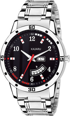 

KAJARU D&D-003 BLUE STYLISH DAY AND DATE Watch - For Men