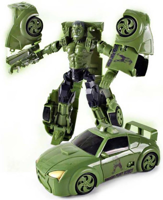

ClueSteps Avengers Super Hero Transformable Hulk Action Figure(Multicolor)