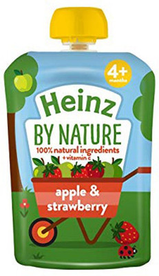 

heinz Apple & Strawberry Puree 100g Cereal(100 g, 4+ Months)